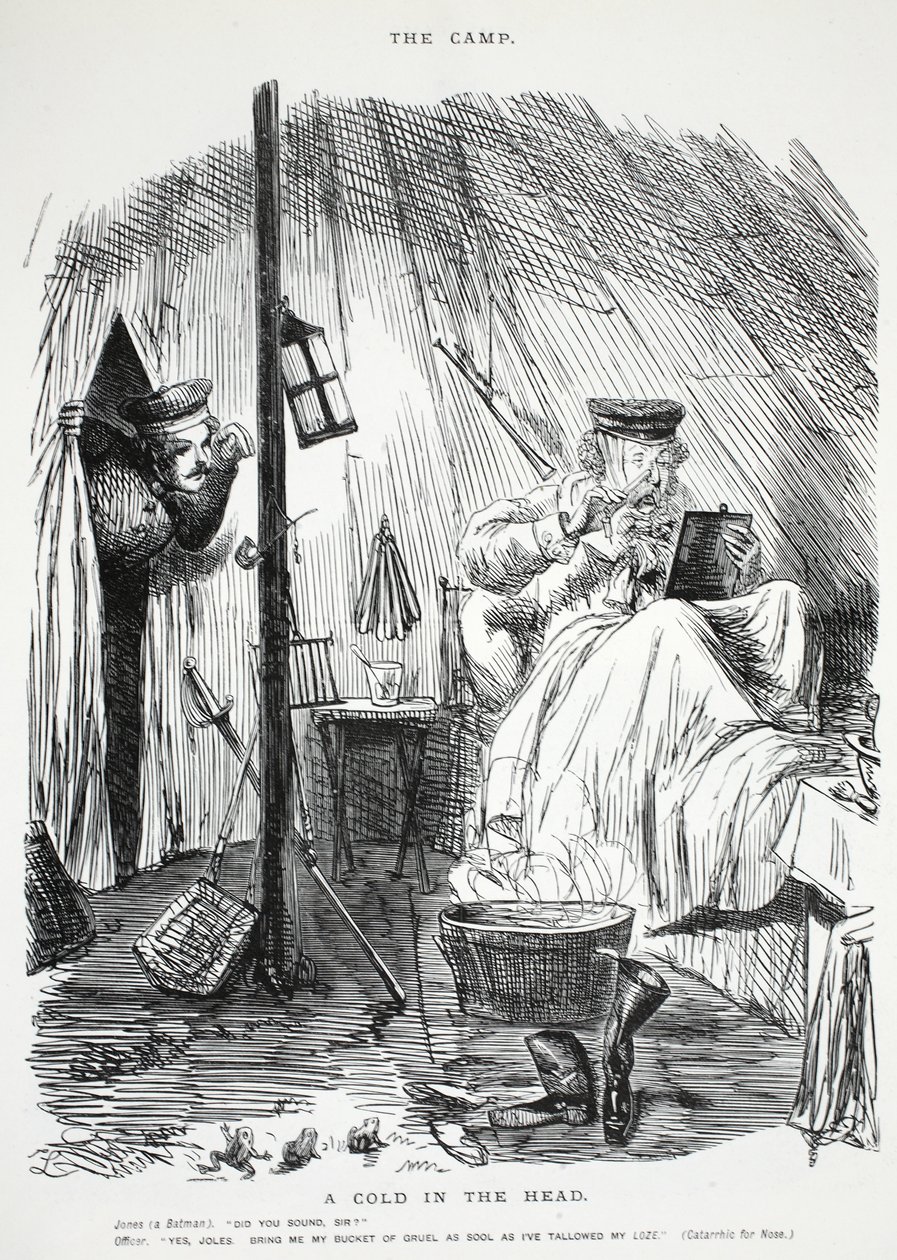 Een Verkoudheid door John Leech