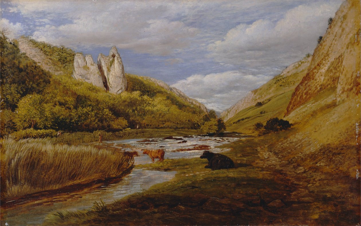 In Dovedale door John Linnell