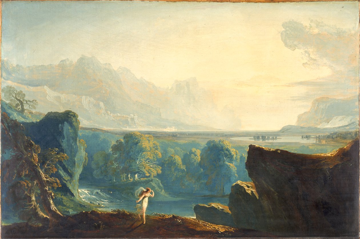 Clytie, 1814 door John Martin