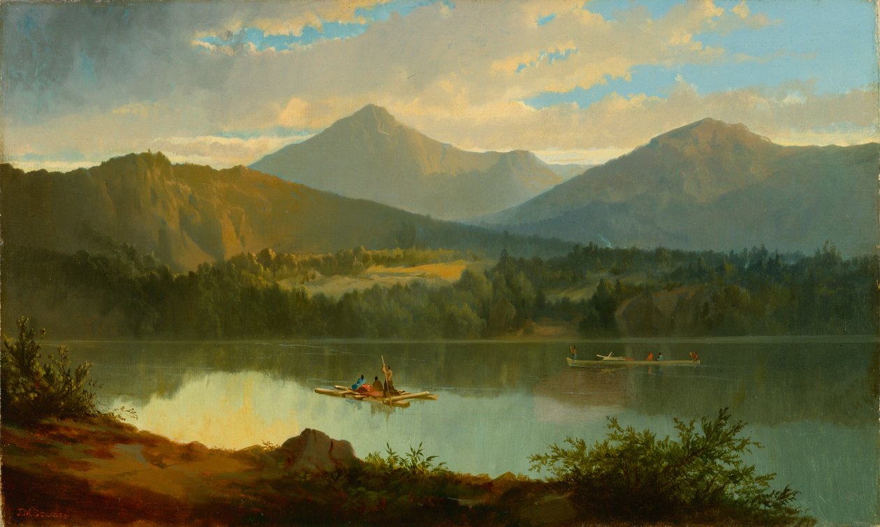 Westers landschap, 1847-49 door John Mix Stanley