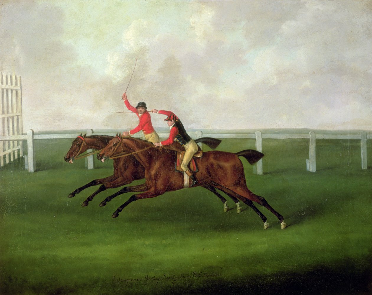 Dungannon verslaat Rockingham, 1768 door John Nott Sartorius