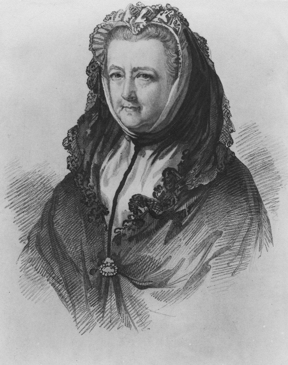 Mevrouw Mary Delany door John Opie