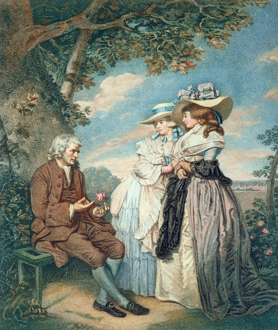 De Moraliste, 1787 door John Raphael Smith