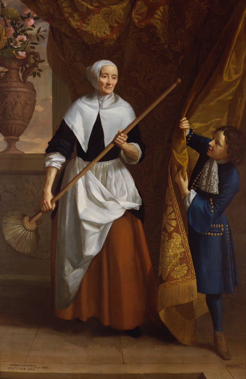 Bridget Holmes (1591-1691) door John Riley