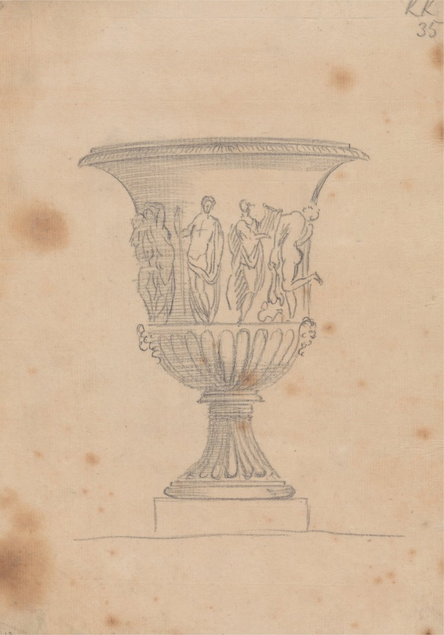 Urn door John Robert Cozens