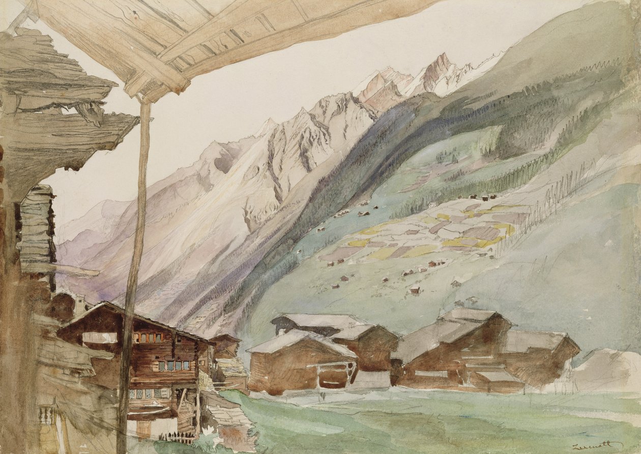 Zermatt door John Ruskin