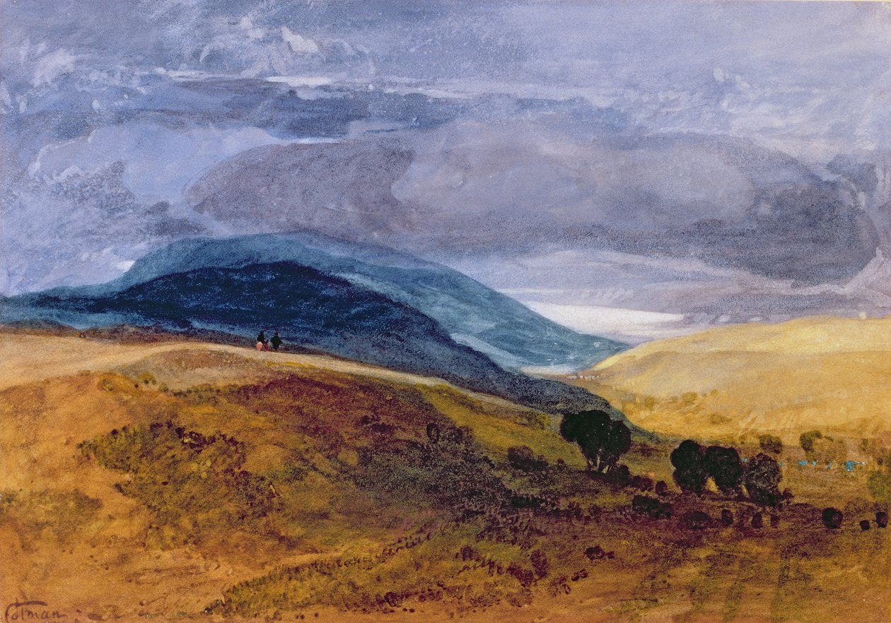 Op de Downs door John Sell Cotman