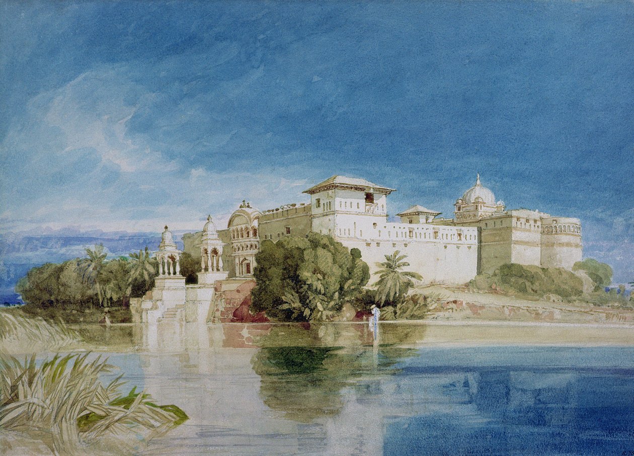 Perawa-paleis, Malwa, Centraal-India door John Sell Cotman