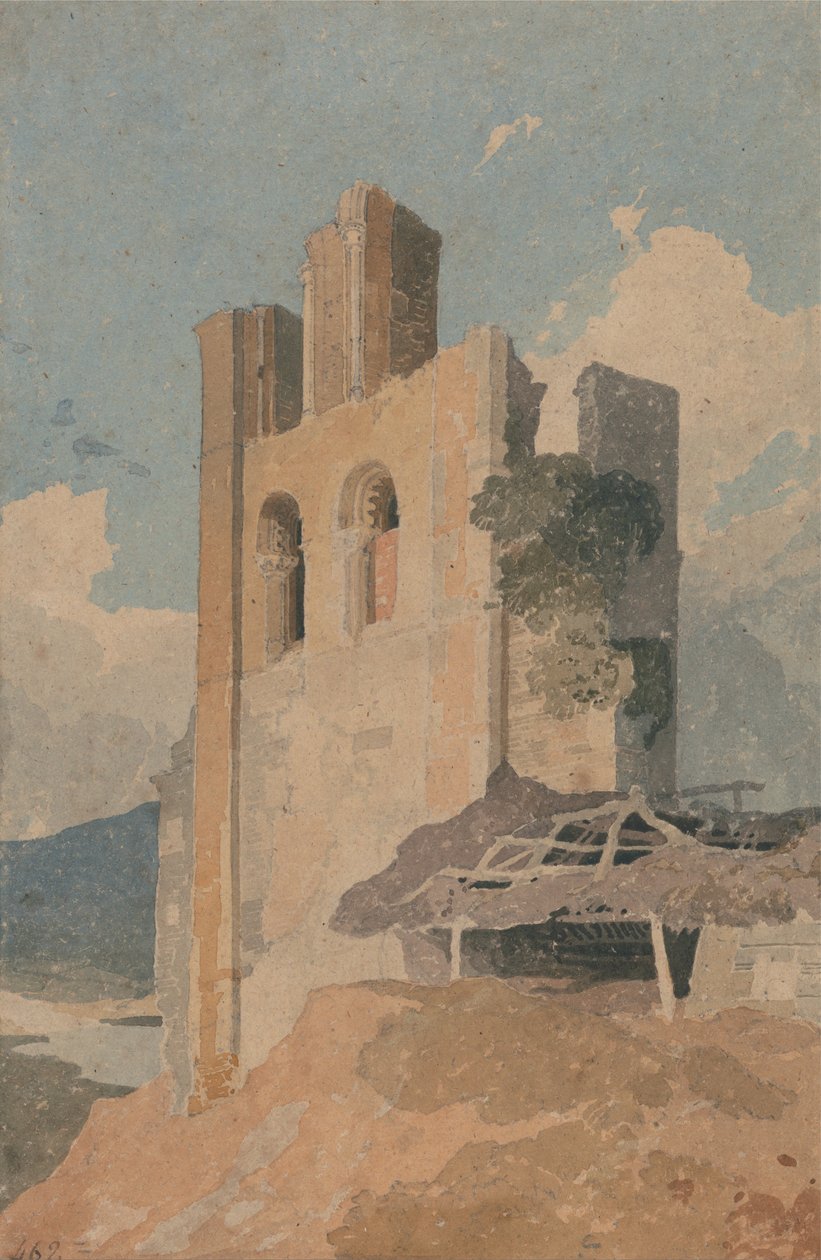 Sheriff Hutton Castle, Yorkshire door John Sell Cotman