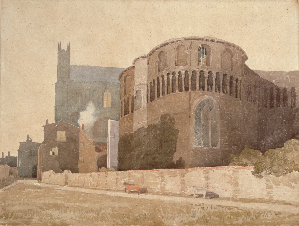 St. Lucas-kapel, Norwich-kathedraal, 1808 door John Sell Cotman