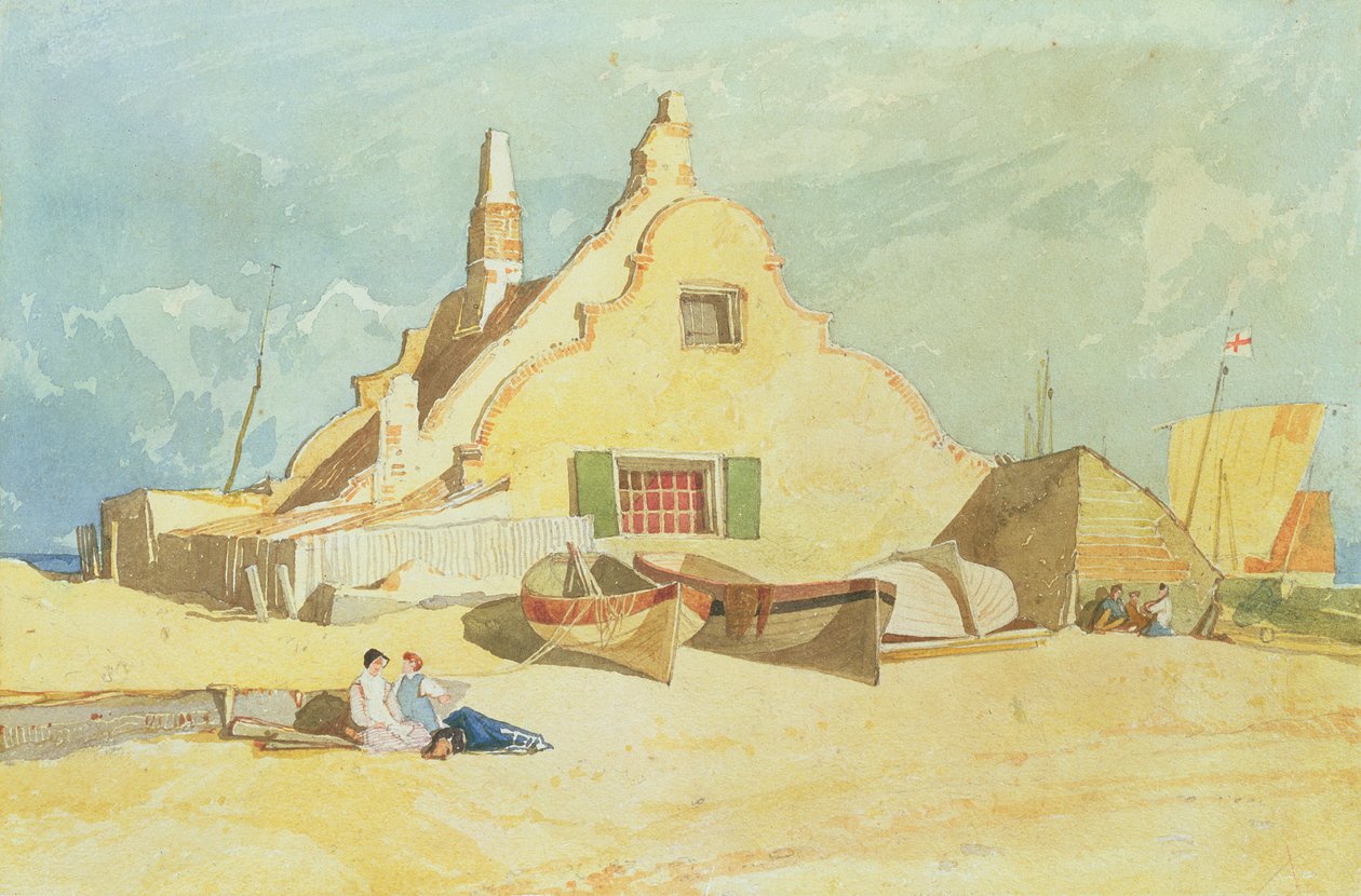 Yarmouth Strand door John Sell Cotman