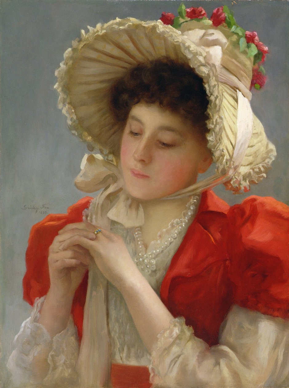De verlovingsring, 1898 door John Shirley Fox