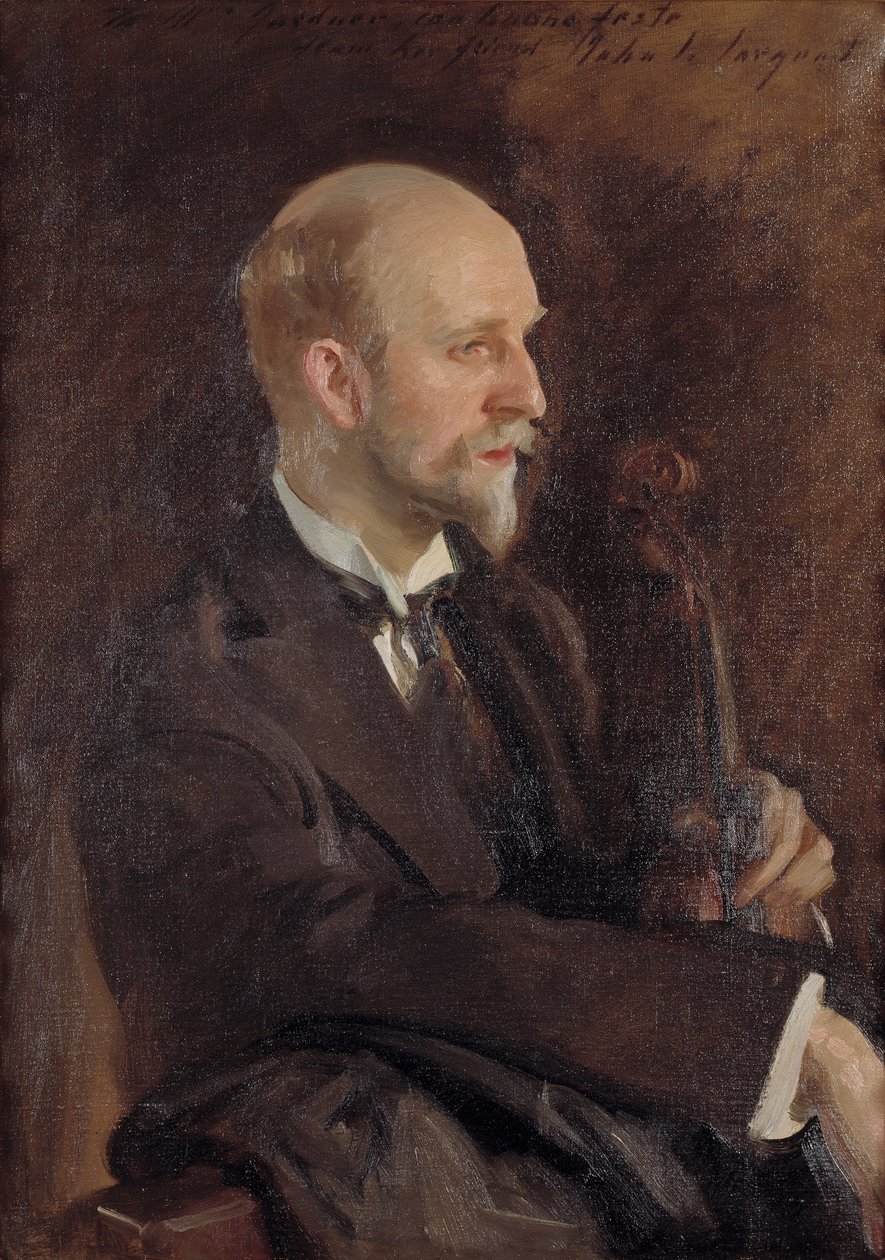 Charles Martin Loeffler door John Singer Sargent