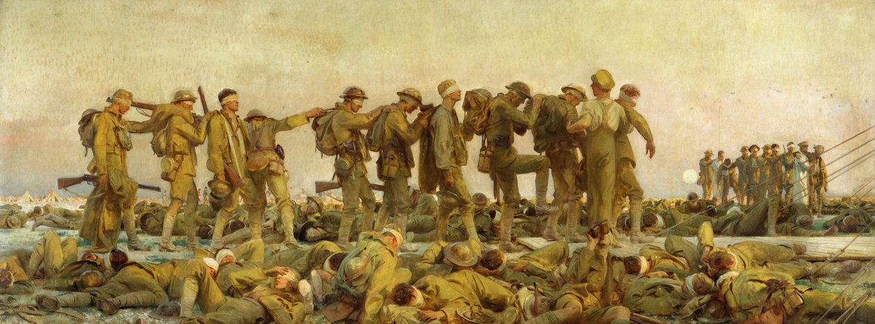 Gassed door John Singer Sargent