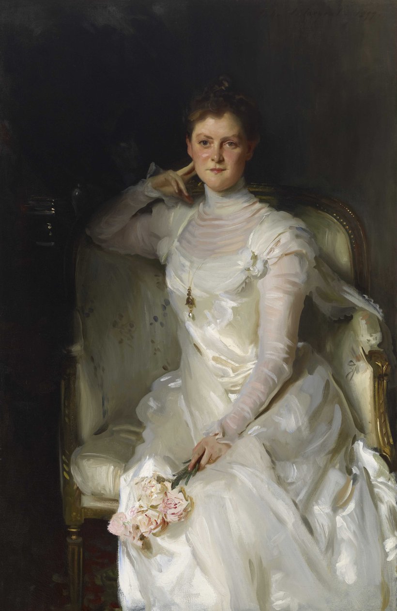Mevrouw Joshua Montgomery Sears (Sarah Choate Sears) door John Singer Sargent