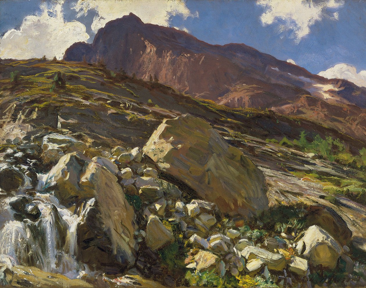 Simplonpas, 1911 door John Singer Sargent