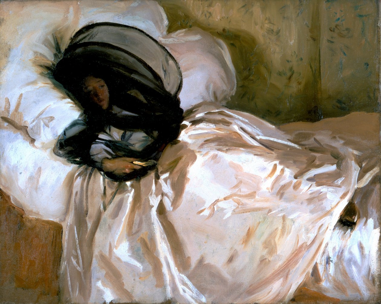 Het Muskietennet door John Singer Sargent