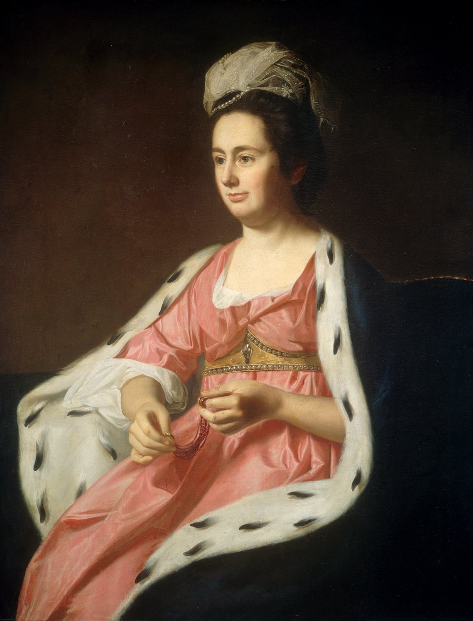Abigail Smith Babcock (Mevr. Adam Babcock) door John Singleton Copley