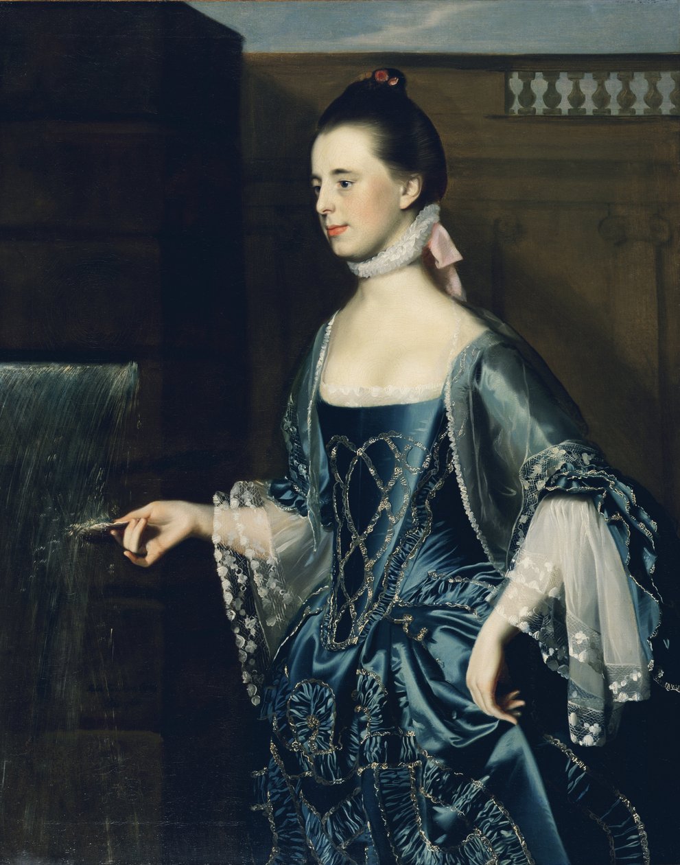Mevrouw Daniel Sargent (Mary Turner) door John Singleton Copley