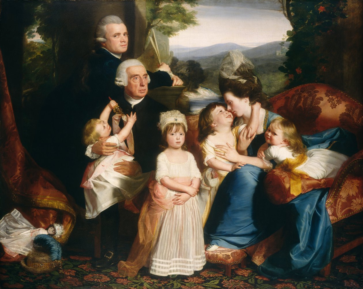 De familie Copley door John Singleton Copley