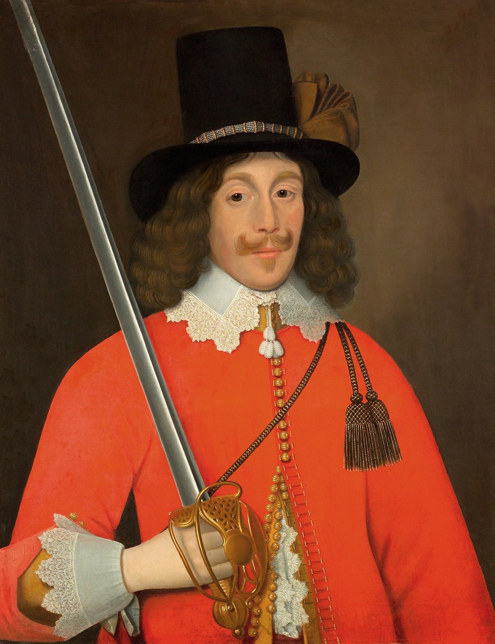 Kolonel John Hutchinson, ca. 1643 door John Souch