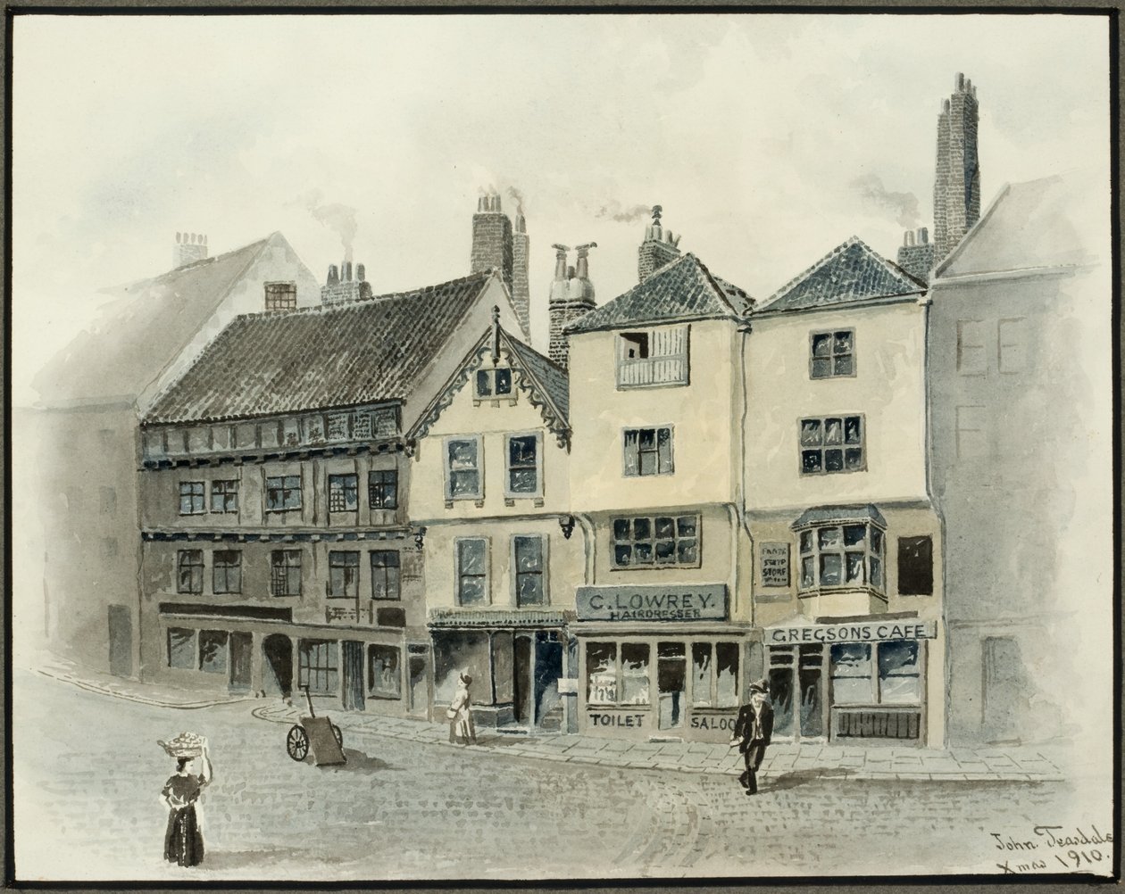 The Side, Newcastle upon Tyne, 1910 door John Teasdale