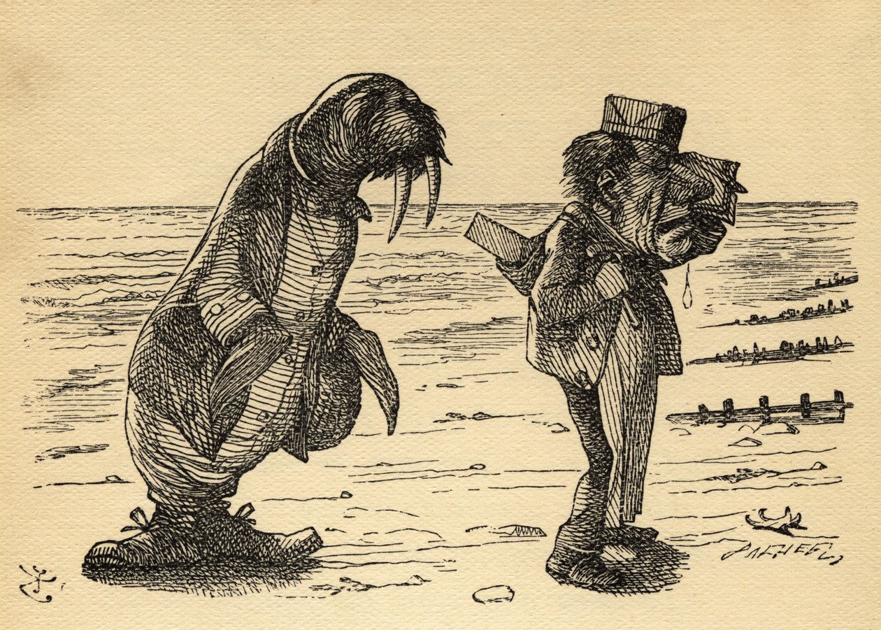 De Walrus en de Timmerman, illustratie uit 