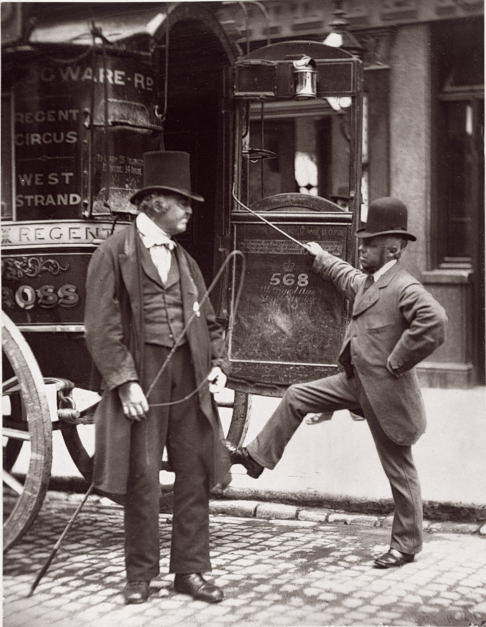Gietijzeren billet, 1876-77 door John Thomson
