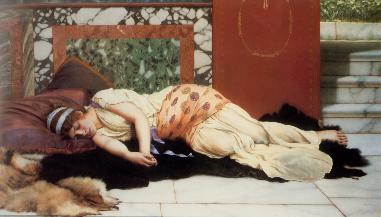 Endymion door John William Godward