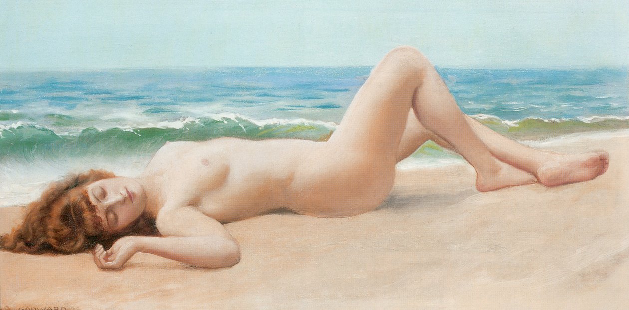 Onbekend schilderij door John William Godward