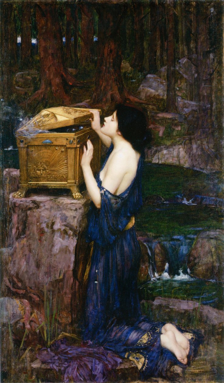 Pandora door John William Waterhouse