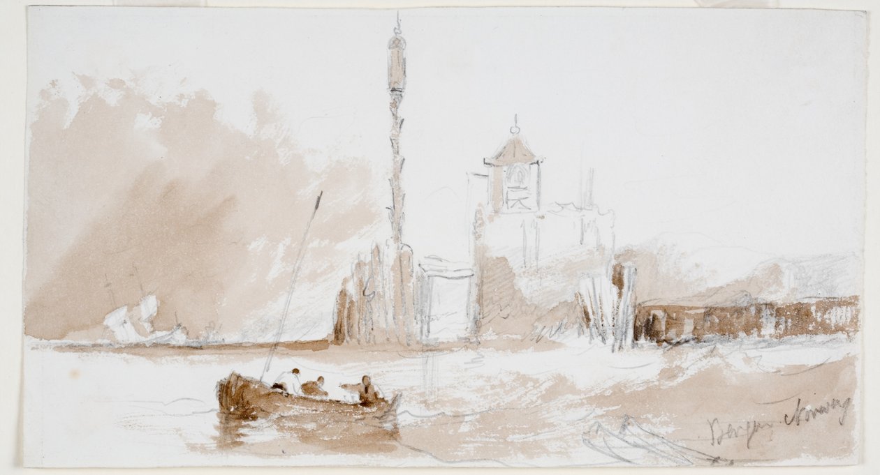 Bergen, Noorwegen door John Wilson Carmichael