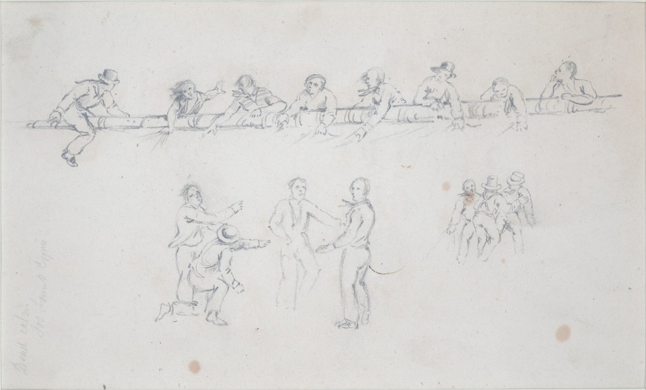 Studie van Zeelieden door John Wilson Carmichael