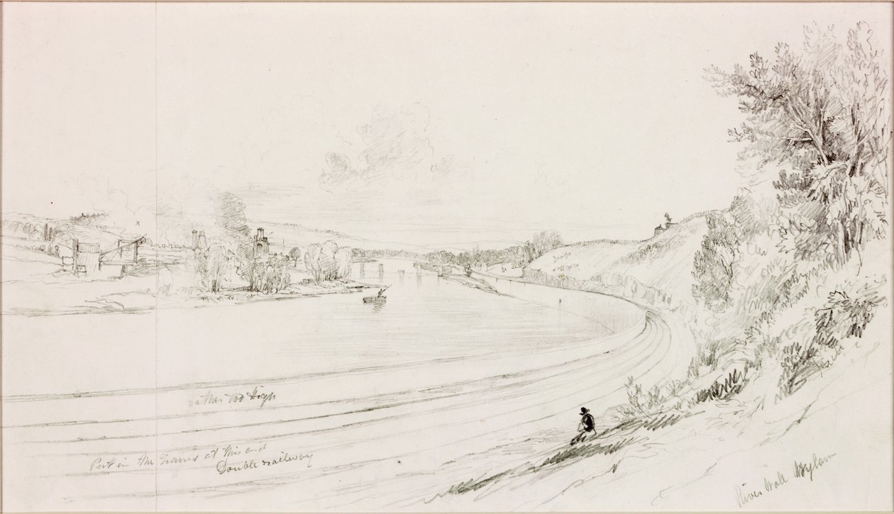 De Riviermuur, Wylam Scars door John Wilson Carmichael