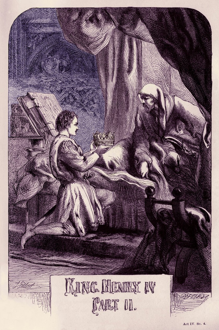 Koning Hendrik IV door John (after) Gilbert