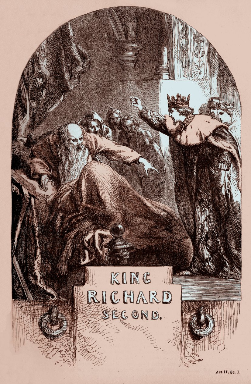 Koning Richard II door John (after) Gilbert