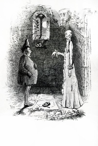 De Geest (gravure) door John (after) Leech