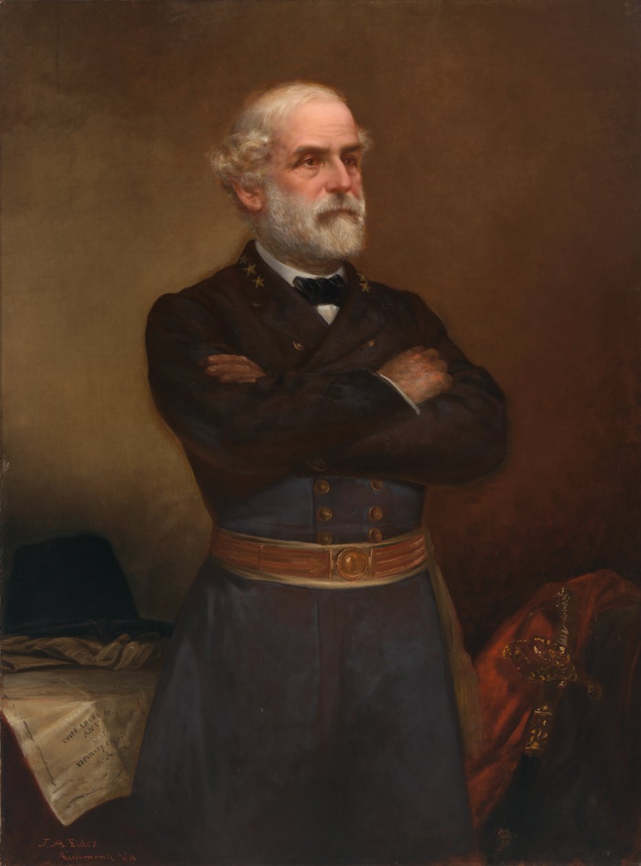 Robert Edward Lee, 1876 door John Adams Elder