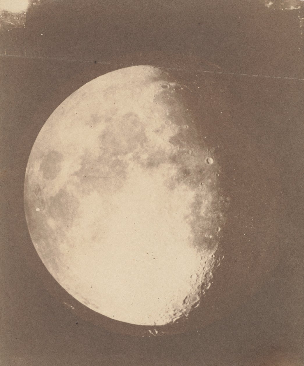 De maan door John Adams Whipple
