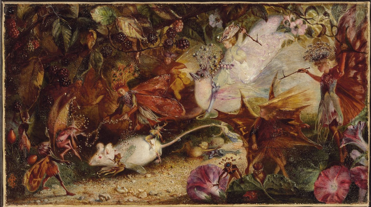 De Jacht op de Witte Muis door John Anster Fitzgerald