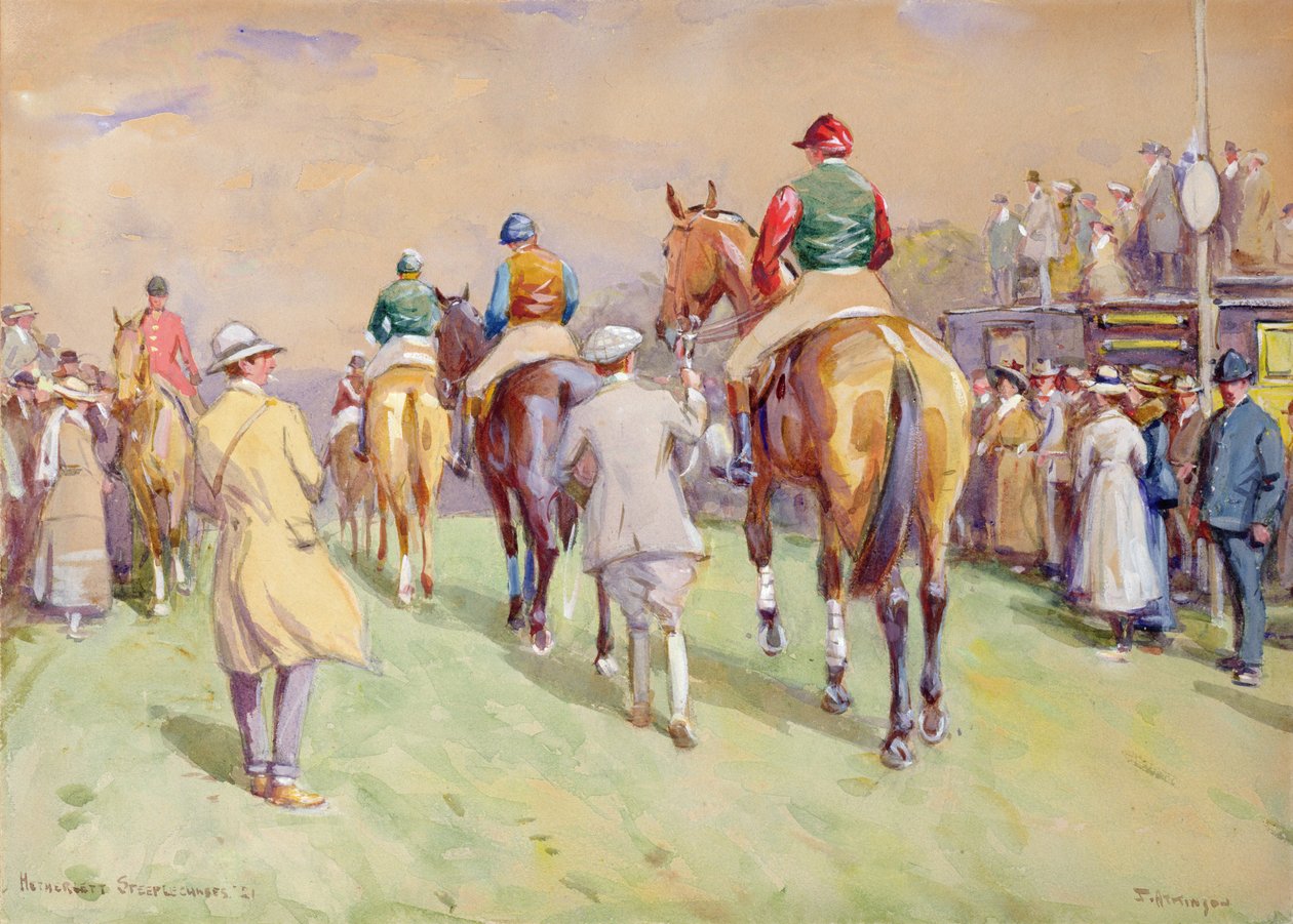 Hethersett Steeplechases, 1921 door John Atkinson