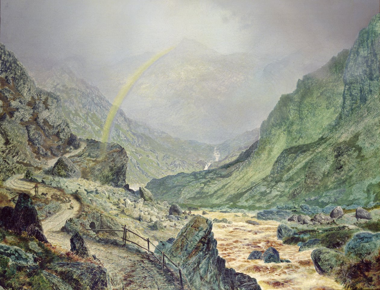 Het Zegel van het Verbond door John Atkinson Grimshaw