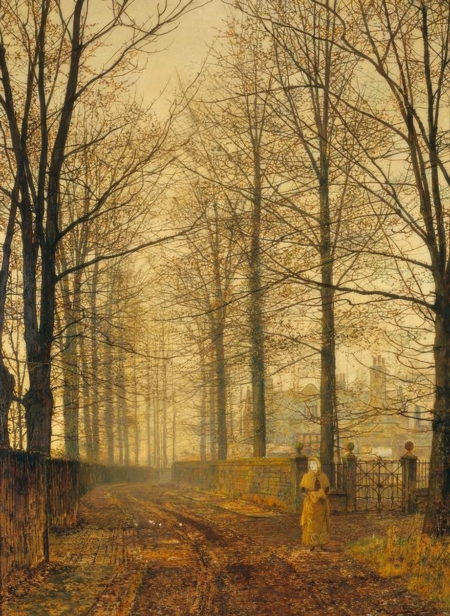 Driehonderd jaar geleden door John Atkinson Grimshaw