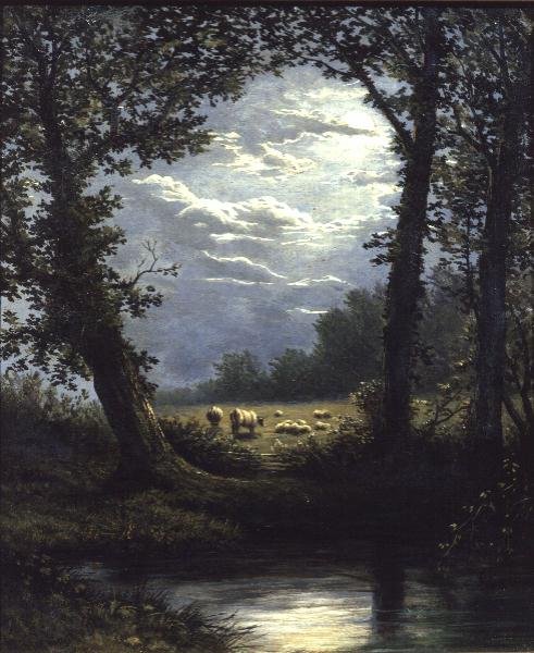 Rust door John Atkinson Grimshaw