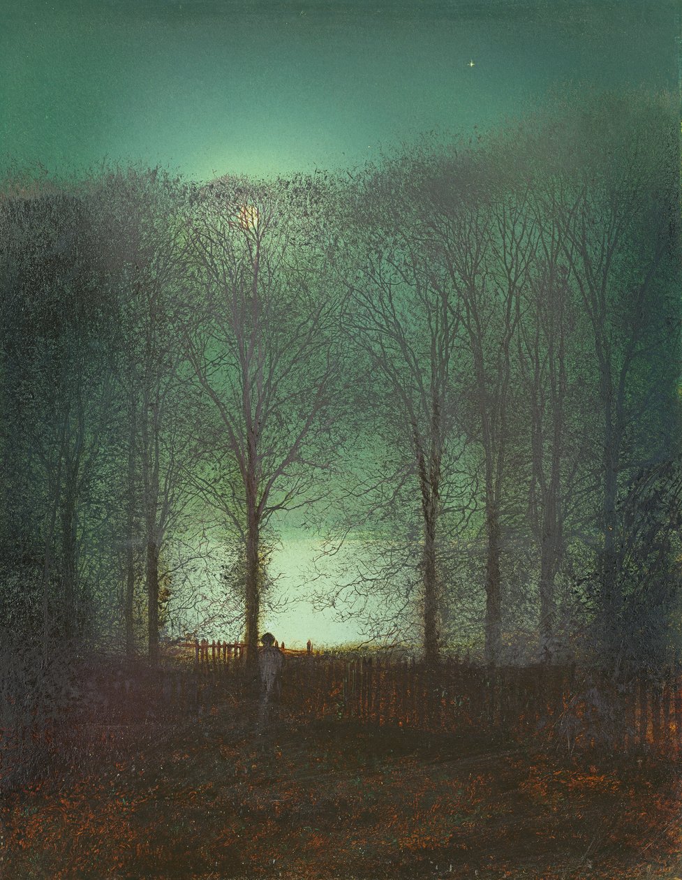 Onbekend schilderij door John Atkinson Grimshaw