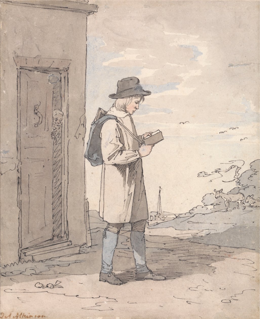 Naar School Gaan door John Augustus Atkinson