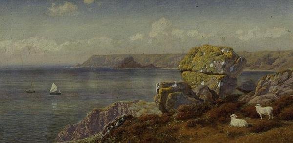 Carthillon-kliffen door John Brett
