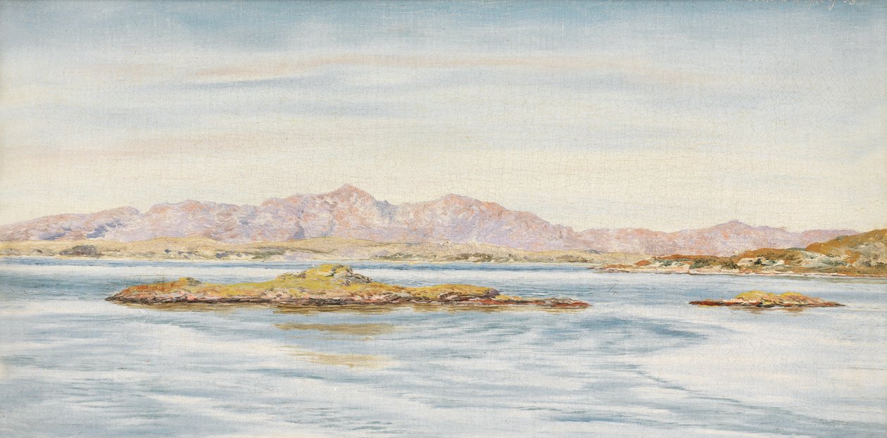 Morven Heuvels, 1885 door John Brett