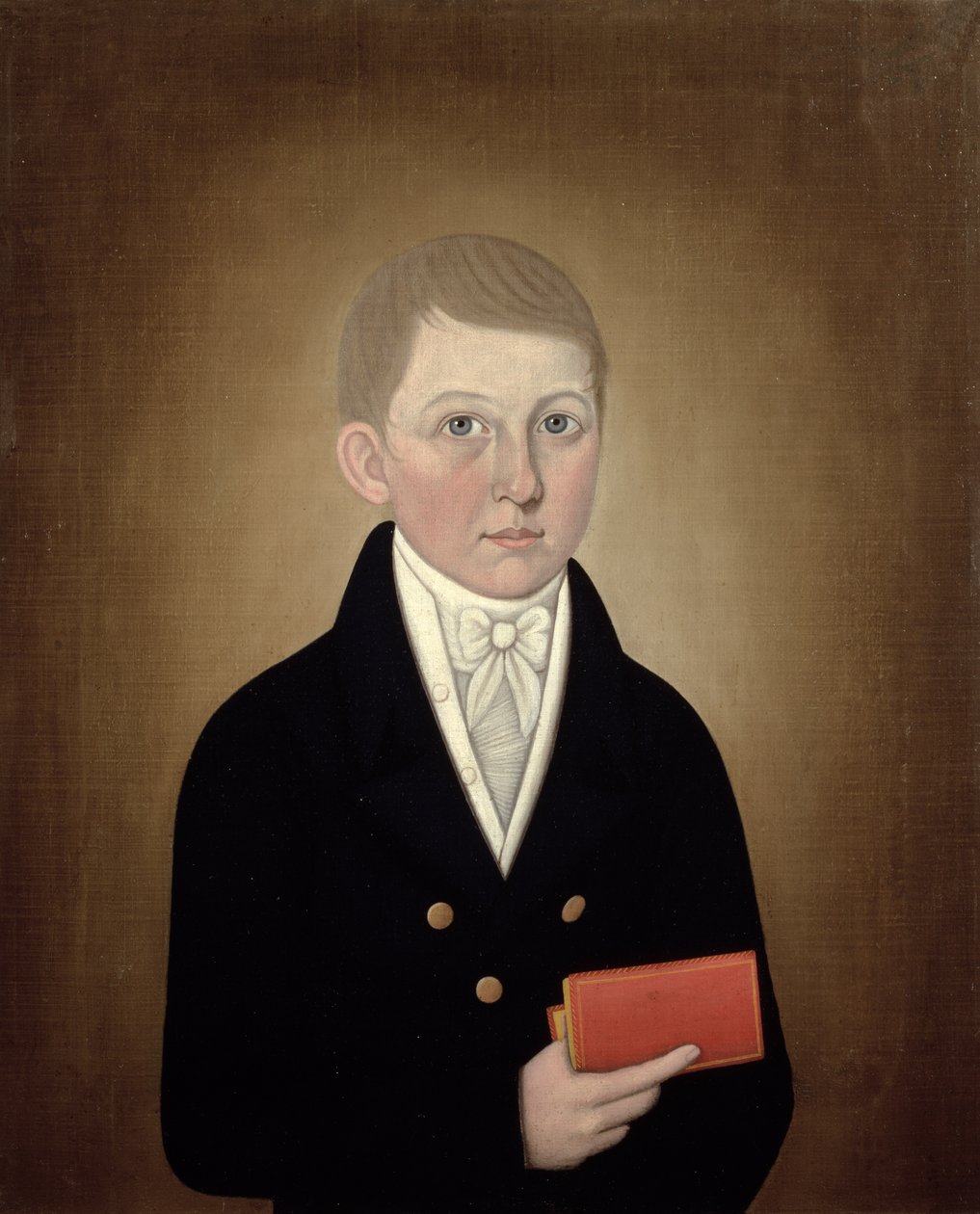 Jongen met een Boek, c.1810 door John Brewster