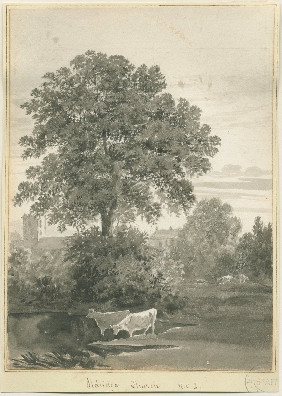 Aldridge Kerk door John Buckler